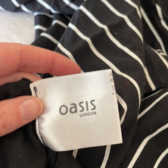 Oasis striped quirky long sleeve tee. - Picture 3 of 3